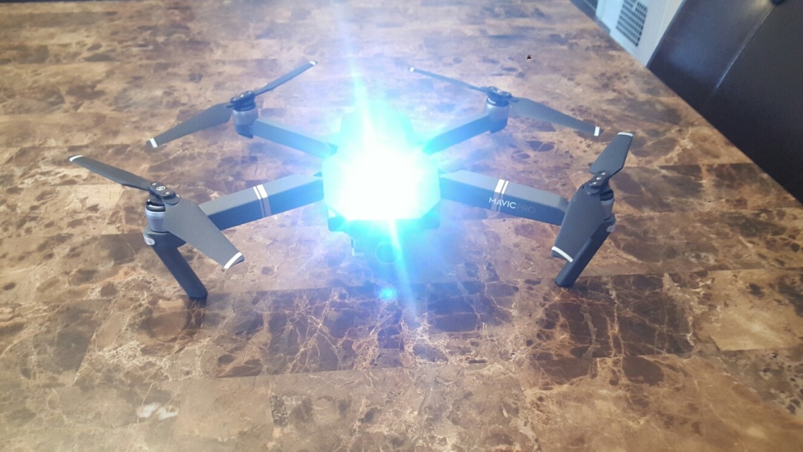 Drone UAS UAV Quadcopter LED